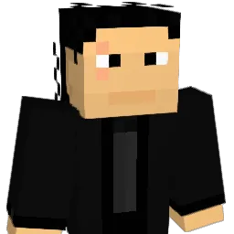 Boonghead Minecraft avatar bust