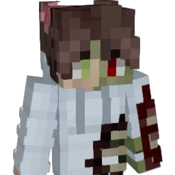 Booombaa Minecraft avatar bust