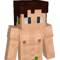 Boooomin Minecraft avatar bust