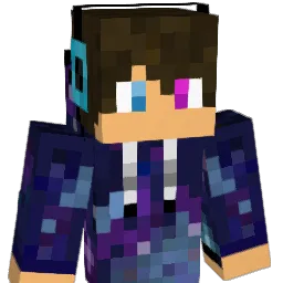 BoosterBlue Minecraft avatar bust