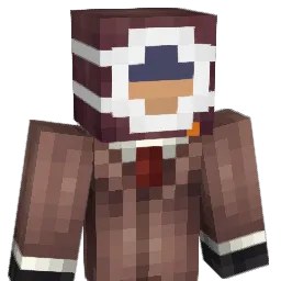 Bootskiing Minecraft avatar bust