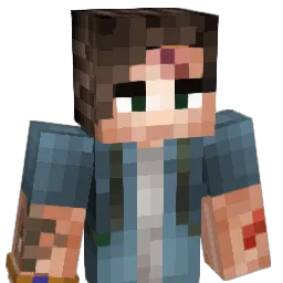 BoredCuzIAm Minecraft avatar bust