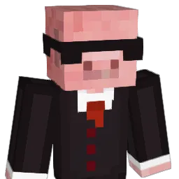 BoringgPigg Minecraft avatar bust