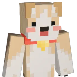 BorkerDoggo Minecraft avatar bust