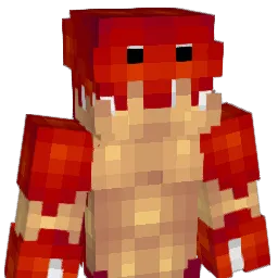 BossCrab Minecraft avatar bust