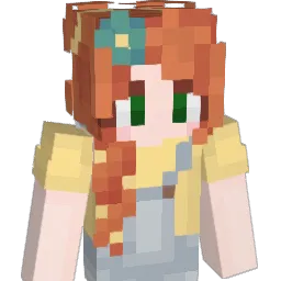 BouncyBubbles Minecraft avatar bust