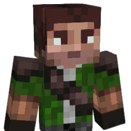 Bountydude Minecraft avatar bust