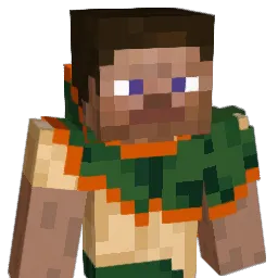 Bowhunter12810 Minecraft avatar bust