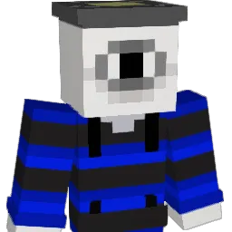 Bowlore Minecraft avatar bust
