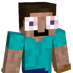 Bozophobic Minecraft avatar bust