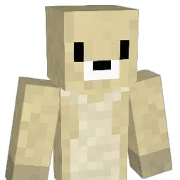 Bqnny Minecraft avatar bust