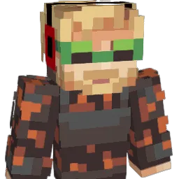Braatwuurst Minecraft avatar bust