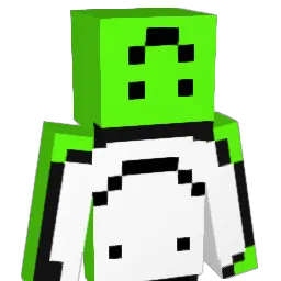 Brachi0saurus Minecraft avatar bust