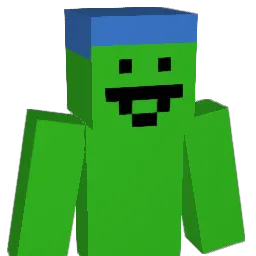 Braiti Minecraft avatar bust
