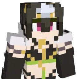 Brandish Minecraft avatar bust