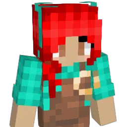 BrandyTurquoise Minecraft avatar bust