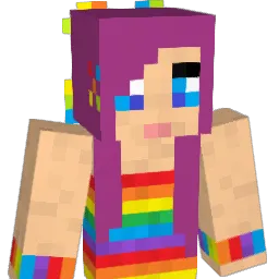 Breebee Minecraft avatar bust