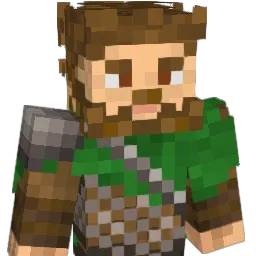 Brentipede Minecraft avatar bust