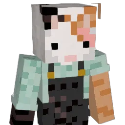 Briannasplit Minecraft avatar bust