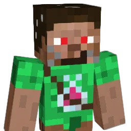 Brickfix Minecraft avatar bust