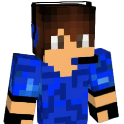 BrisPlays Minecraft avatar bust