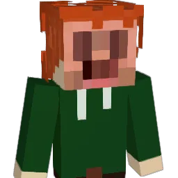 Brixntx Minecraft avatar bust
