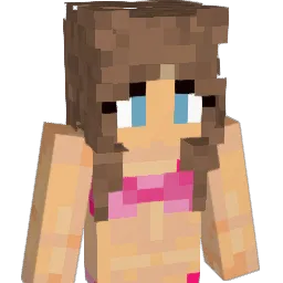 Brokette Minecraft avatar bust