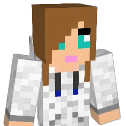 Brookie2bows Minecraft avatar bust