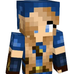 BrookieMonsta Minecraft avatar bust