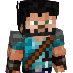 Brooksee Minecraft avatar bust