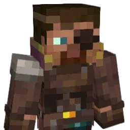 Brotal Minecraft avatar bust