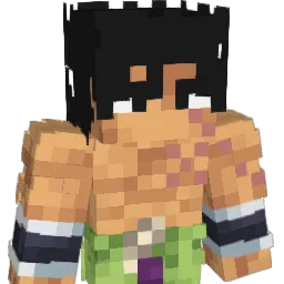 Brotly Minecraft avatar bust