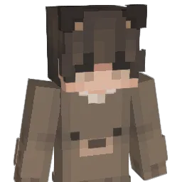 BrownMii Minecraft avatar bust
