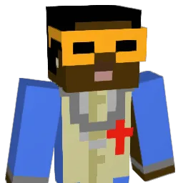 BruhDog Minecraft avatar bust