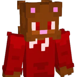 BryceeBear Minecraft avatar bust