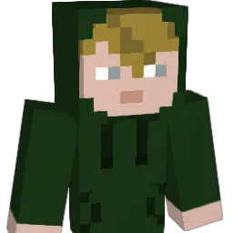 Buab Minecraft avatar bust