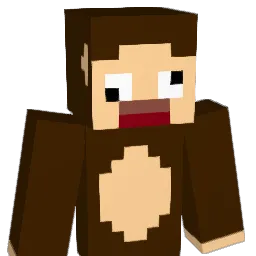 Bubaji Minecraft avatar bust