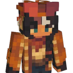 Bubaqueen Minecraft avatar bust