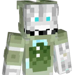 BubbaBingo Minecraft avatar bust