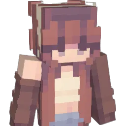 BubbaButterfly Minecraft avatar bust
