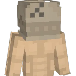 BubbelBOB Minecraft avatar bust
