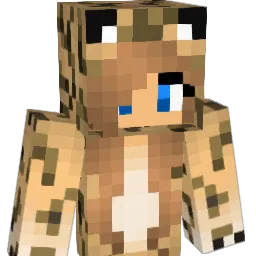 BubbleKittyXo Minecraft avatar bust
