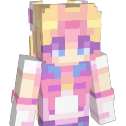 Bubblegumroyalty Minecraft avatar bust