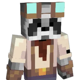 Bubbole Minecraft avatar bust