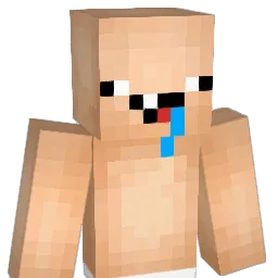 Bubbsa Minecraft avatar bust