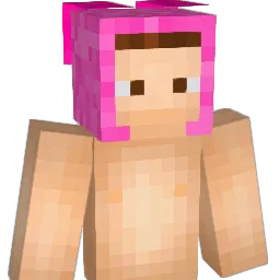 Bubbty Minecraft avatar bust