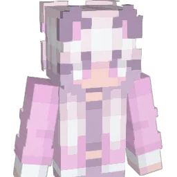BucketChan Minecraft avatar bust