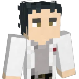 Bucketeering Minecraft avatar bust