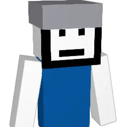 Bucketfist Minecraft avatar bust