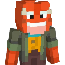 Buddermilk Minecraft avatar bust